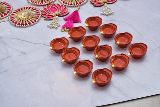 LED Light Water Sensor Diyas Plastic with, Ambient Lights